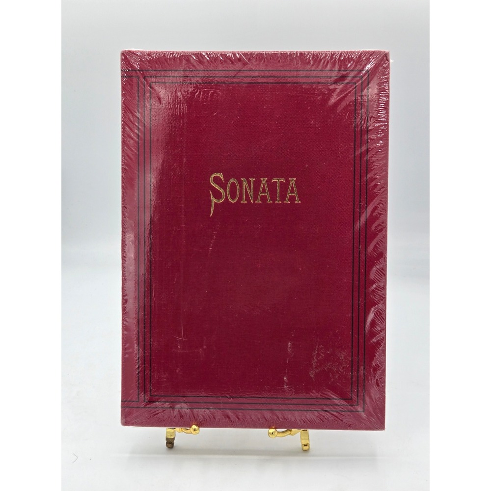 Sonata Book Red Hardcover Classic Literature Sealed